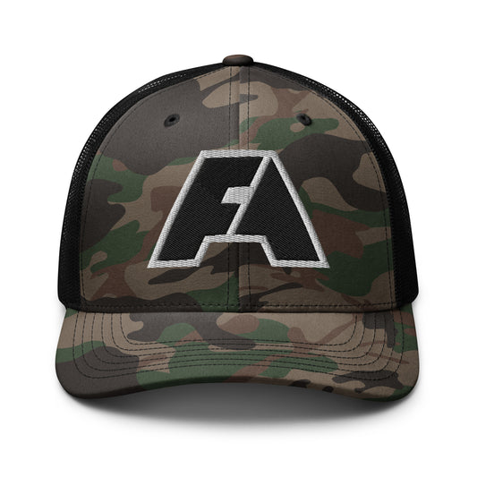 FOA Camouflage trucker hat