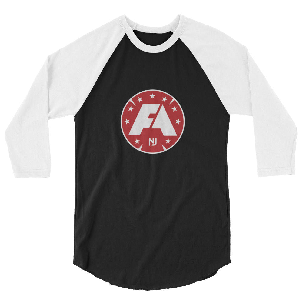 FOA NJ 3/4 sleeve raglan shirt