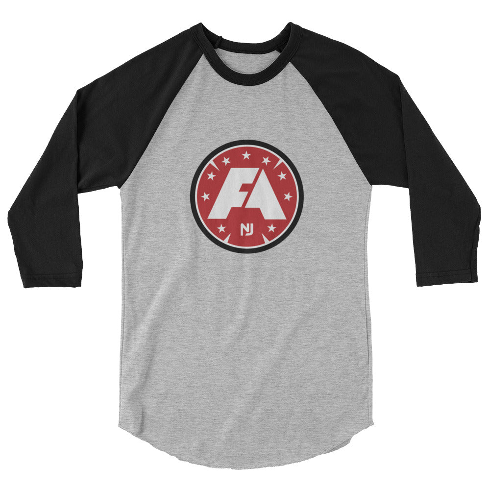 FOA NJ 3/4 sleeve raglan shirt