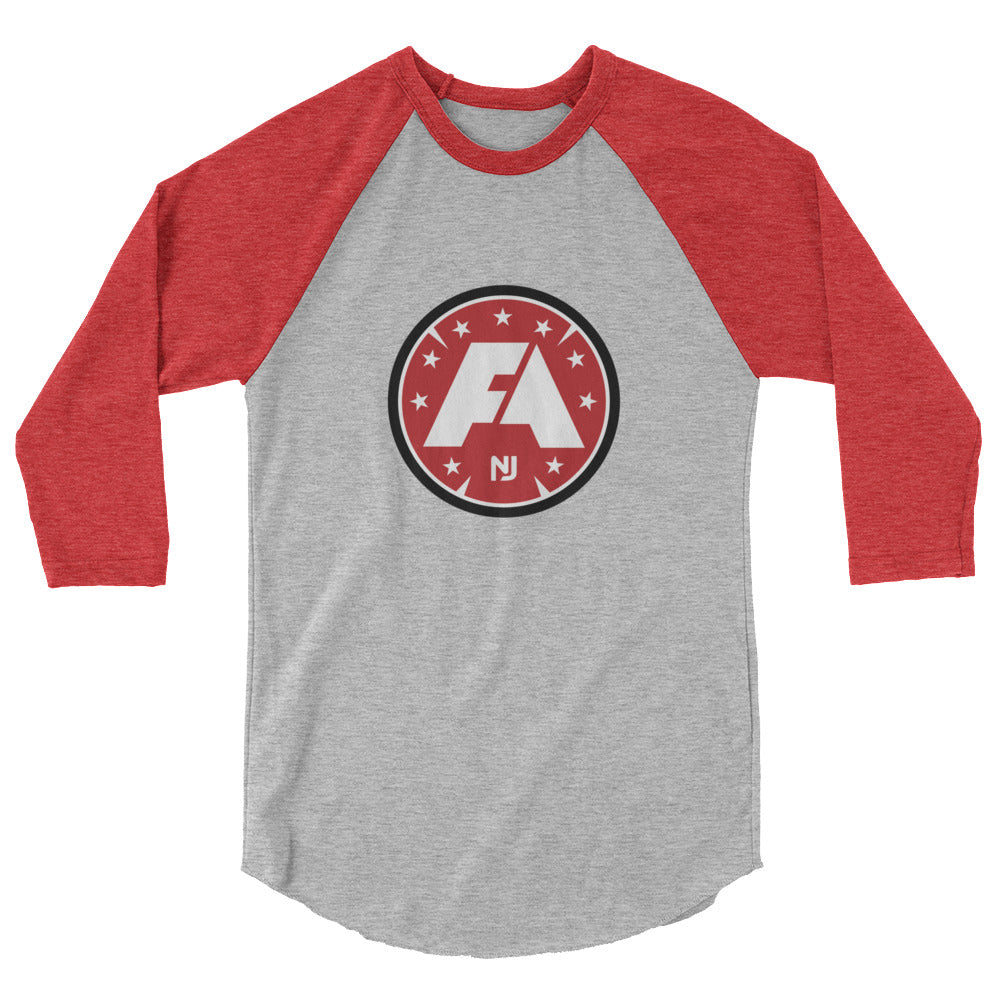 FOA NJ 3/4 sleeve raglan shirt